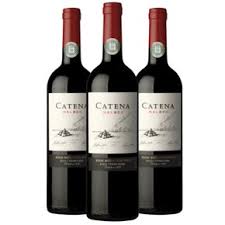 Kit 3 Garrafas Vinho Tinto DV Catena Tinto Histórico 750 mL