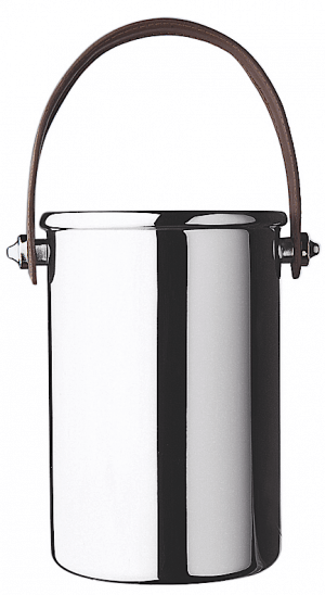 Balde isolante de aço inox com alça de couro - L'Esprit & le Vin